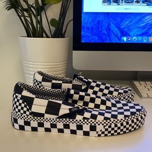 NWT Vans ultra checkerboard slip-ons